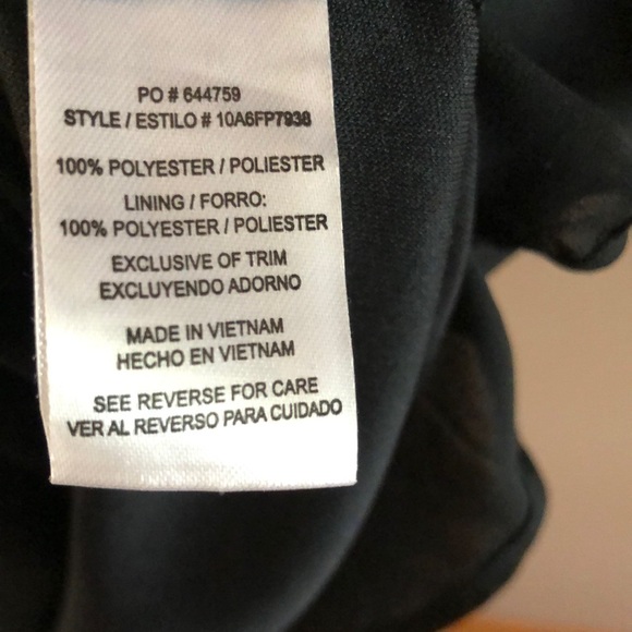 Little black dress see ruffled back - Picture 5 of 6